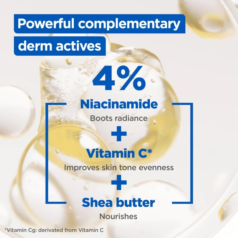 MIXA Niacinamide Bright масло за тяло с масло от шеа 250 мл.