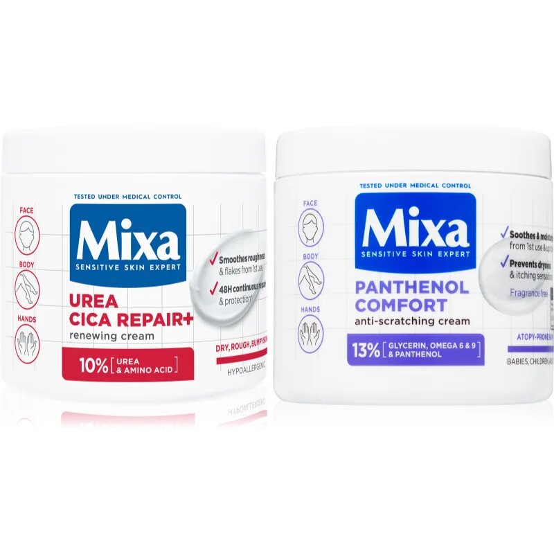MIXA Sensitive Skin Expert комплект за мека и гладка кожа