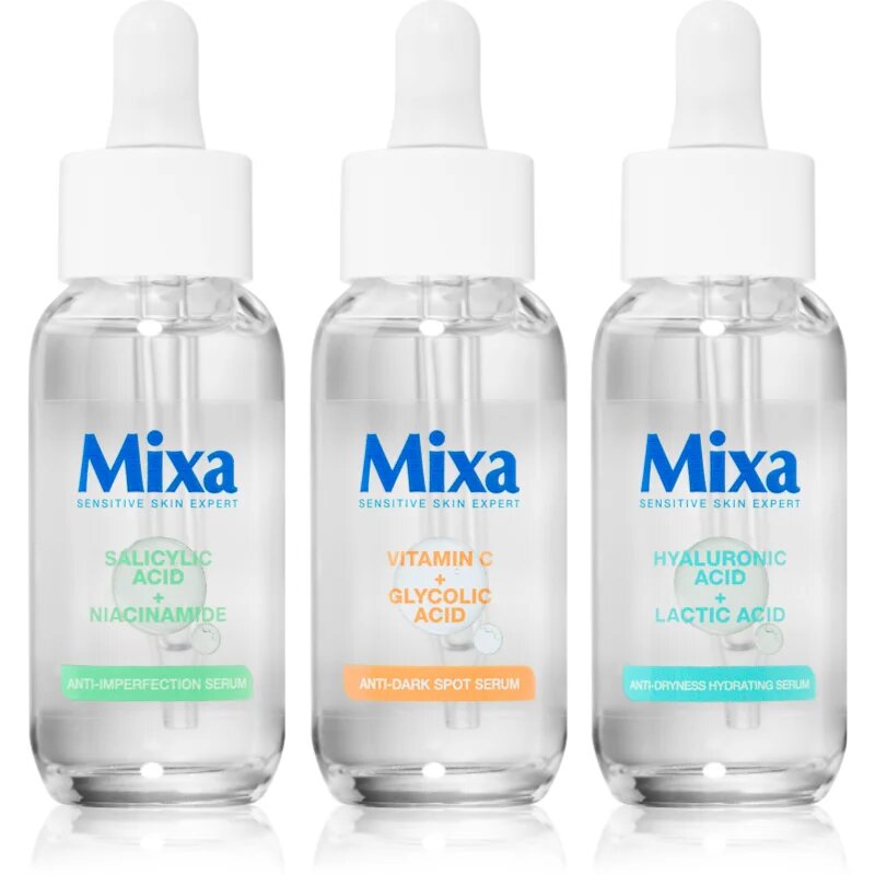 MIXA Sensitive Skin Expert Set комплект за грижа за лицето 3x30 мл.