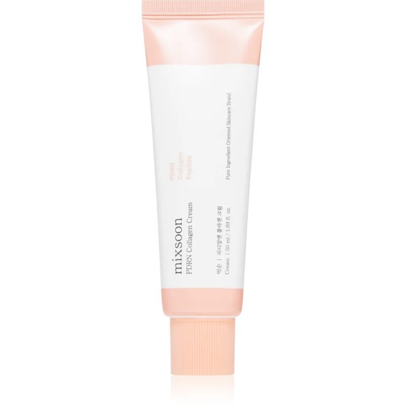 mixsoon PDRN Collagen Cream хидратиращ крем за лице против признаци на стареене 50 мл.