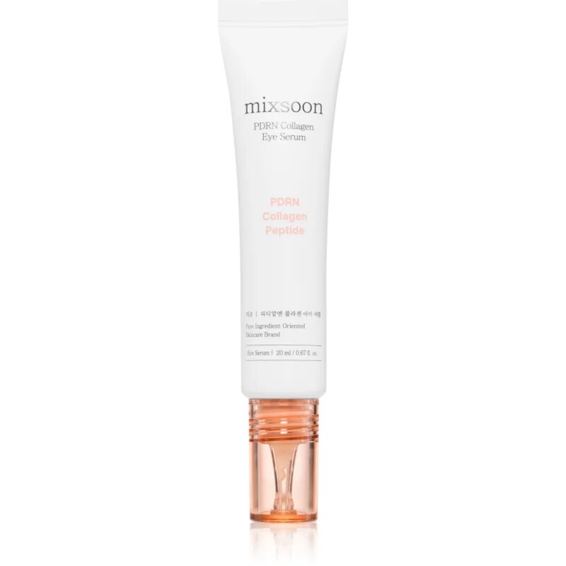 mixsoon PDRN Collagen Eye Serum озаряващ серум за околоочната зона с анти-бръчков ефект 20 мл.