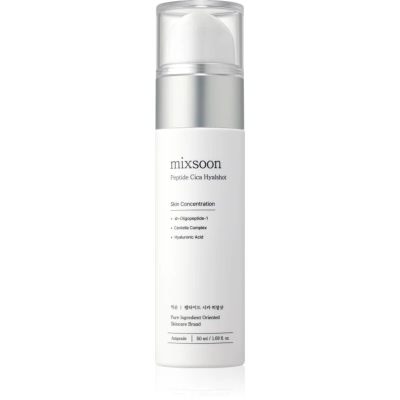 mixsoon Peptide Cica Hyalshot успокояващ серум за минимизиране на порите 50 мл.