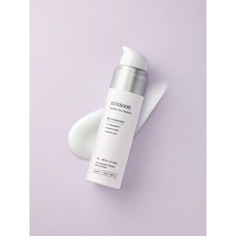 mixsoon Peptide Cica Hyalshot успокояващ серум за минимизиране на порите 50 мл.