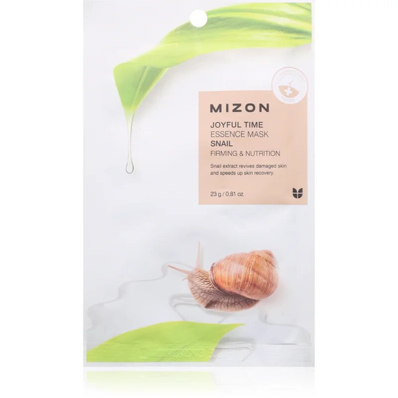 Mizon Joyful Time Snail подхранваща платнена маска със стягащ ефект 23 гр.