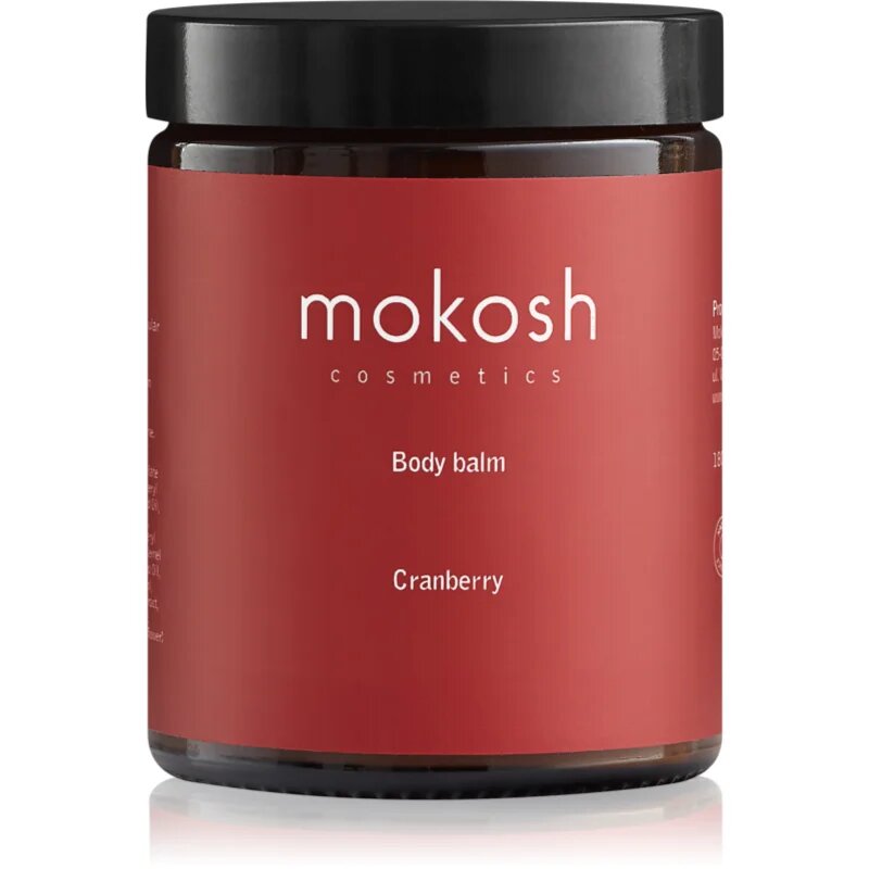Mokosh Cranberry балсам за тяло с подхранващ ефект 180 мл.