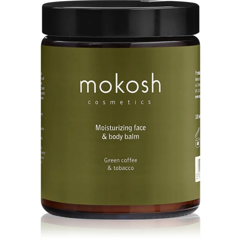Mokosh Green Coffee & Tobacco хидратиращо мляко за тяло 180 мл.