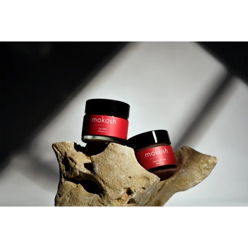 Mokosh Raspberry пилинг за устни 15 мл.