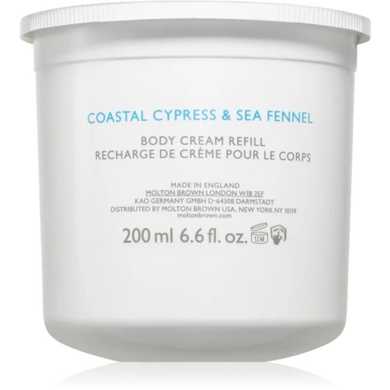 Molton Brown Coastal Cypress & Sea Fennel крем за тяло пълнител 200 мл.