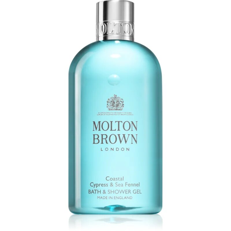 Molton Brown Coastal Cypress & Sea Fennel освежаващ душ гел за мъже 300 мл.