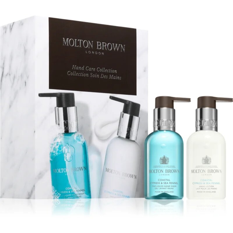 Molton Brown Coastal Cypress & Sea Fennel подаръчен комплект за ръце