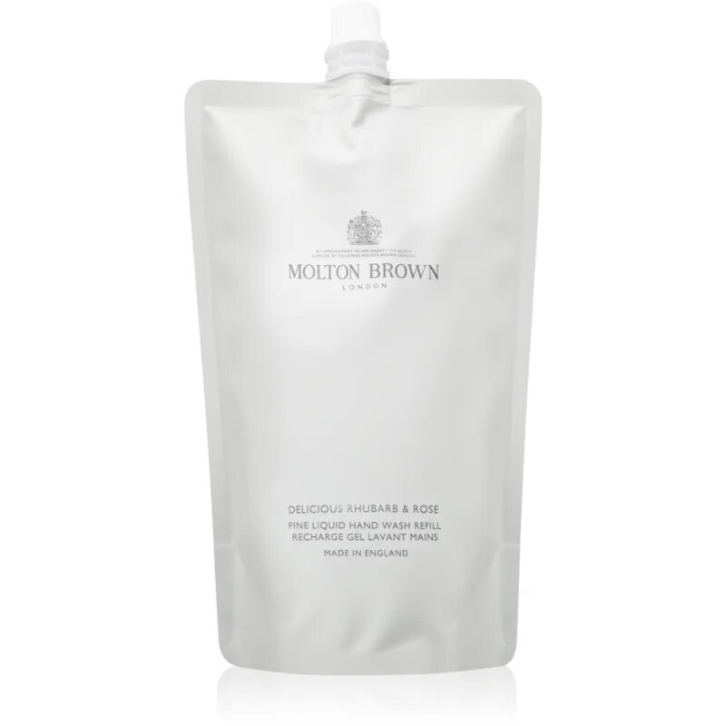 Molton Brown Delicious Rhubarb & Rose Hand Wash течен сапун за ръце пълнител 400 мл.