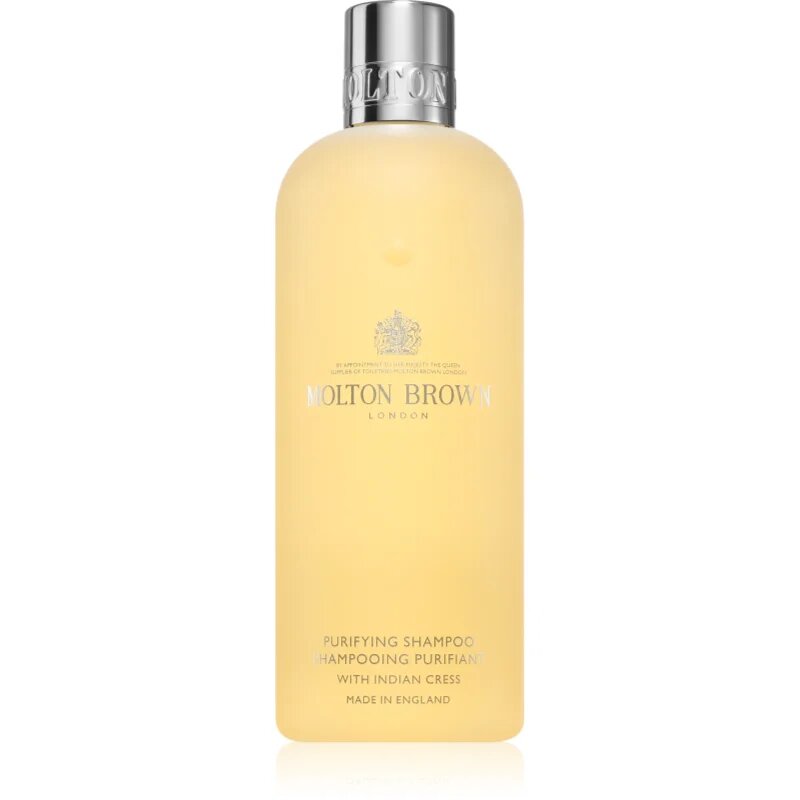Molton Brown Purifying Indian Cress Shampoo почистващ шампоан за подхранване и блясък 300 мл.