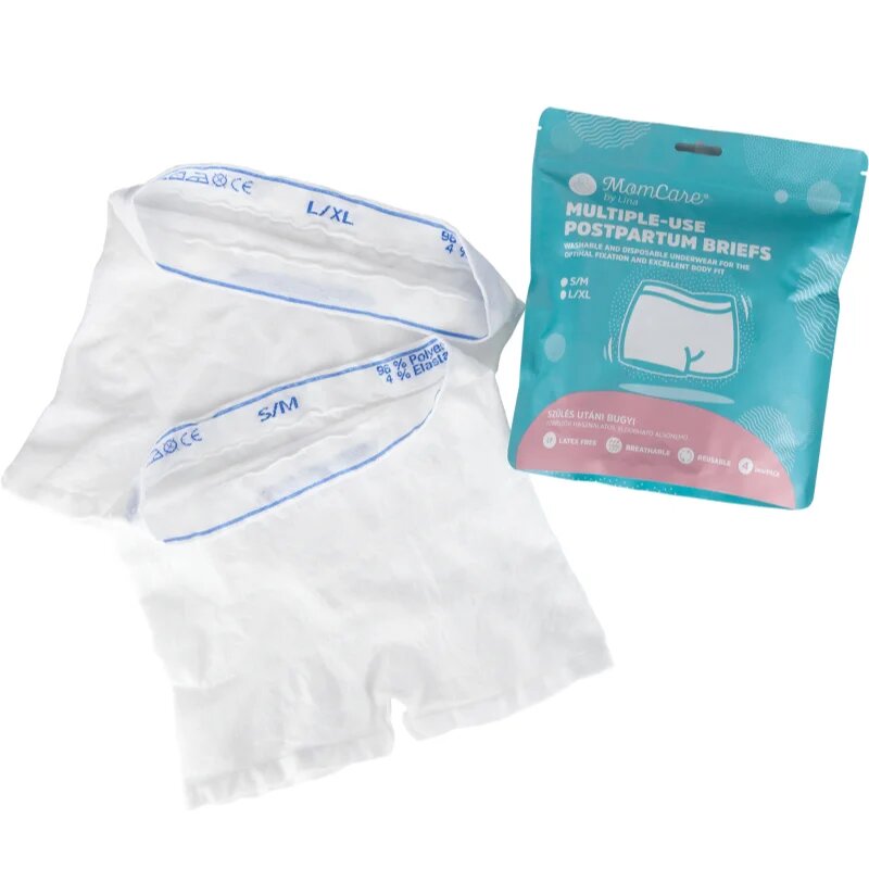 MomCare by Lina Postpartum Briefs следродилни бикини и боксерки S-M 4 бр.