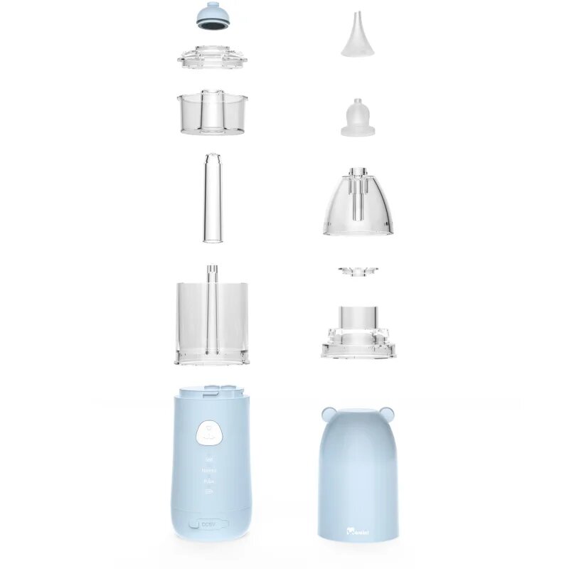Momini Automatic Irrigator And Aspirator 2 in 1 NanoFlush аспиратор за нос електрическа 1 бр.