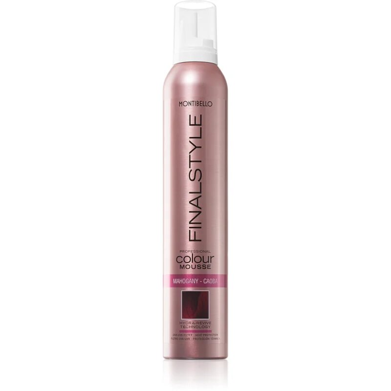 Montibello FINALESTYLE Color mousse оцветяващ мус за подчертаване на цвета на косата Mahogany - Caoba 320 мл.