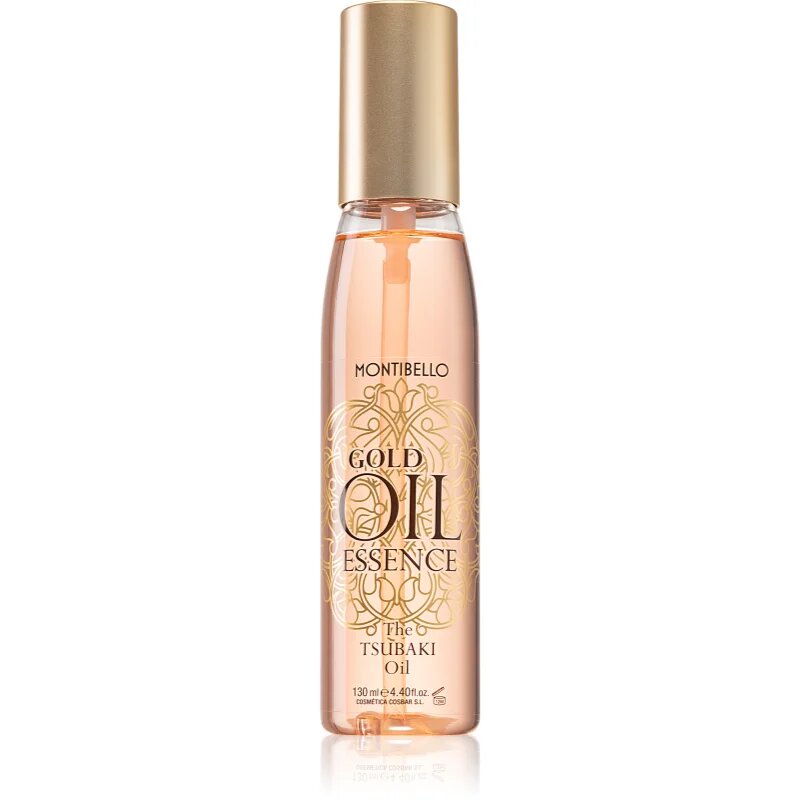 Montibello Gold Oil Tsubaki Oil хидратиращо и подхранващо масло за коса за защита на цветовете 130 мл.
