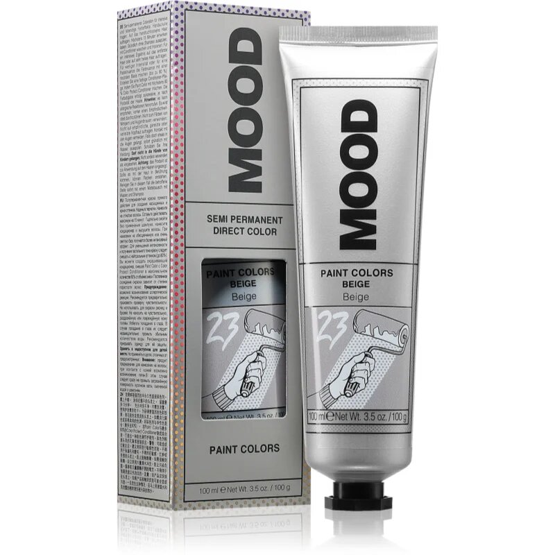 MOOD Paint Colors полуперманентна боя за коса цвят Beige 100 мл.