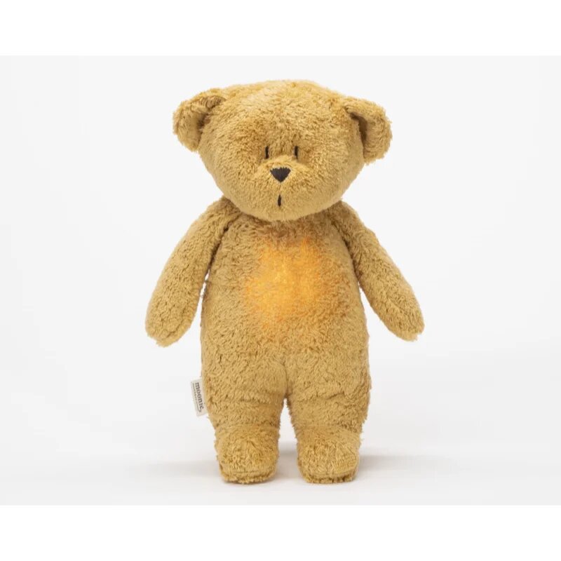 Moonie Bear 2.0 Organic Honey играчка за заспиване с мелодия 1 бр.