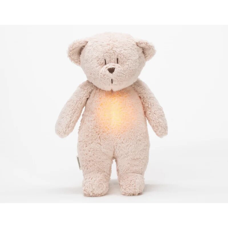 Moonie Bear 2.0 Organic Rose играчка за заспиване с мелодия 1 бр.