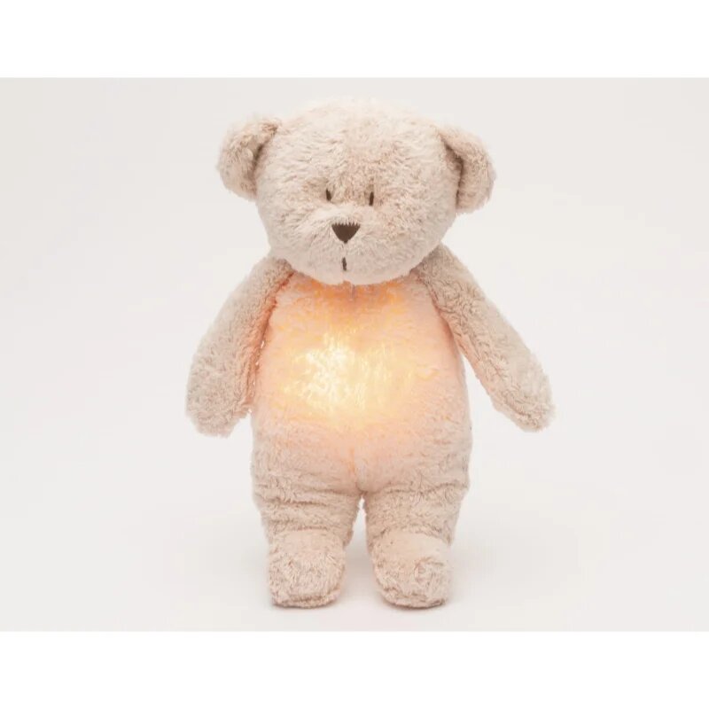 Moonie Bear 2.0 Organic Rose играчка за заспиване с мелодия 1 бр.
