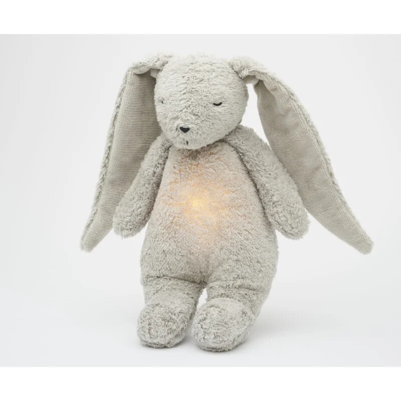Moonie The Humming Friend 2.0 Organic Grey играчка за заспиване с мелодия 1 бр.