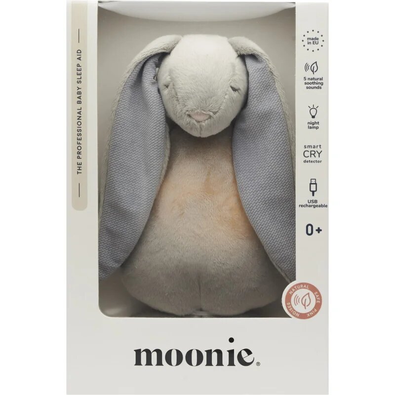 Moonie The Humming Friend 2.0 Silver играчка за заспиване с мелодия 1 бр.