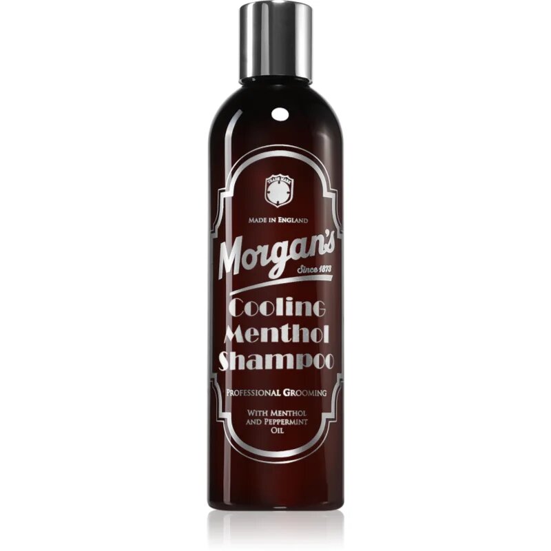 Morgan's Cooling Menthol Shampoo енергизиращ метолен шампоан за коса и скалп за мъже 250 мл.