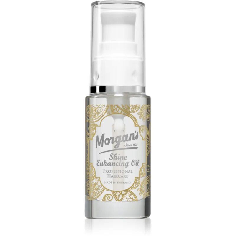 Morgan's Shine Engancing Argan Oil подхранващо масло за коса с арганово масло 30 мл.