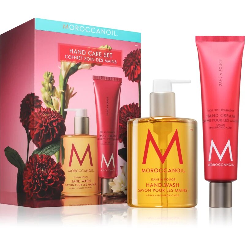 Moroccanoil Body Dahlia Rouge подаръчен комплект за ръце