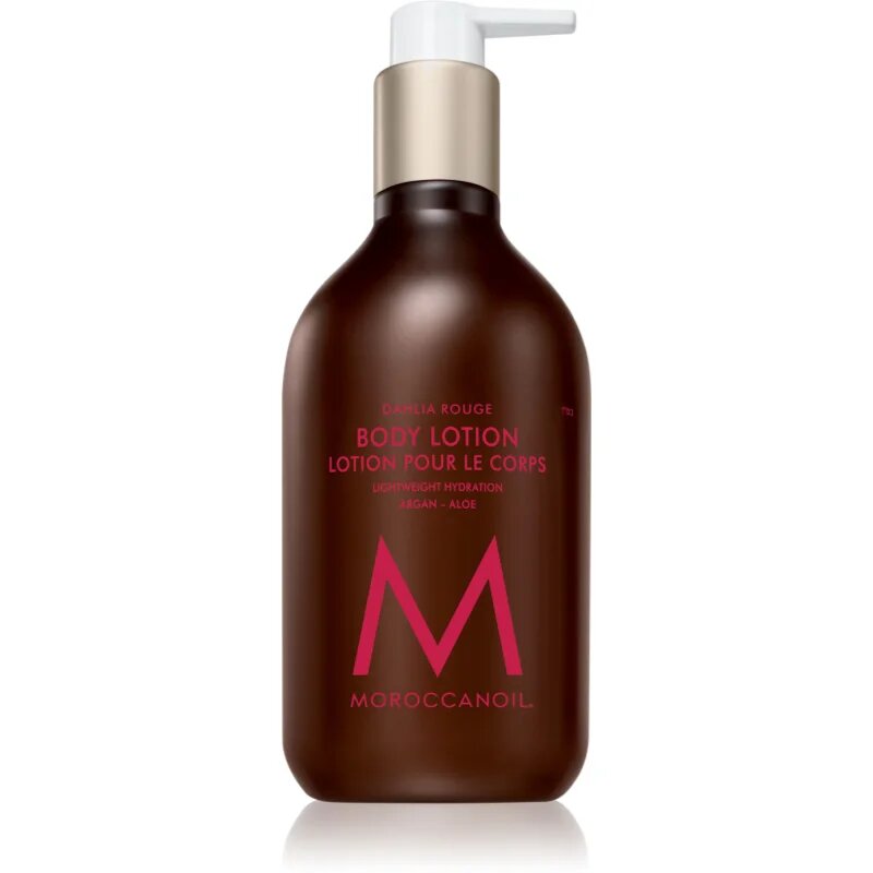 Moroccanoil Body Dahlia Rouge подхранващ лосион за тяло с арганово масло алое вера и витамин Е. 360 мл.
