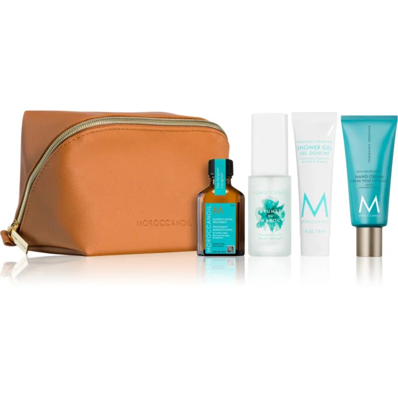 Moroccanoil Body комплект за пътуване за тяло и коса (aqua) 4 бр.