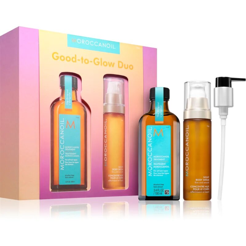 Moroccanoil Good-to-Glow Duo комплект за коса и тяло