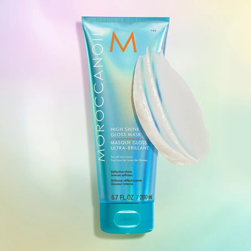 Moroccanoil High Shine Gloss Mask подхранваща маска за гладка и лъскава коса с арганово масло 200 мл.