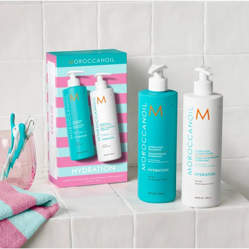 Moroccanoil Hydration Shampoo & Conditioner Duo комплект за суха коса