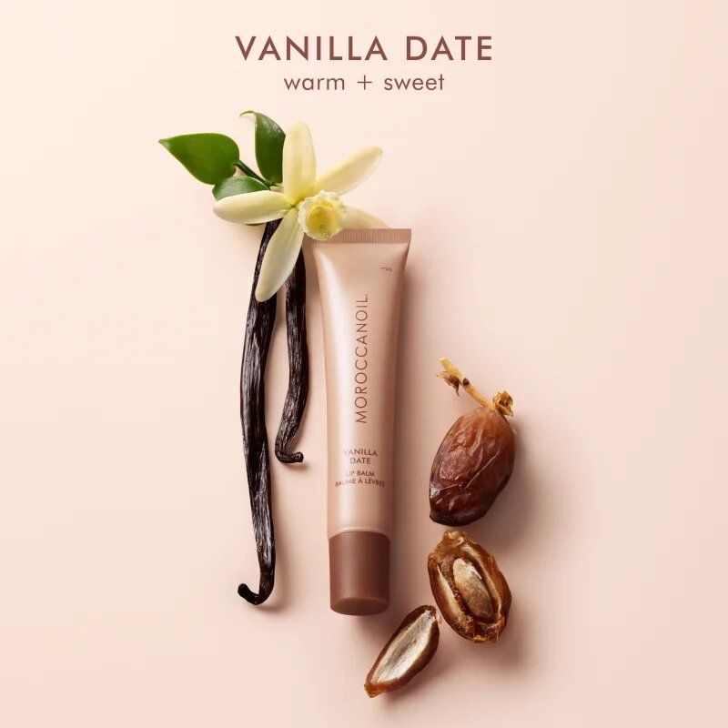 Moroccanoil Lip Balm балсам за устни цвят Vanilla Date 15 гр.