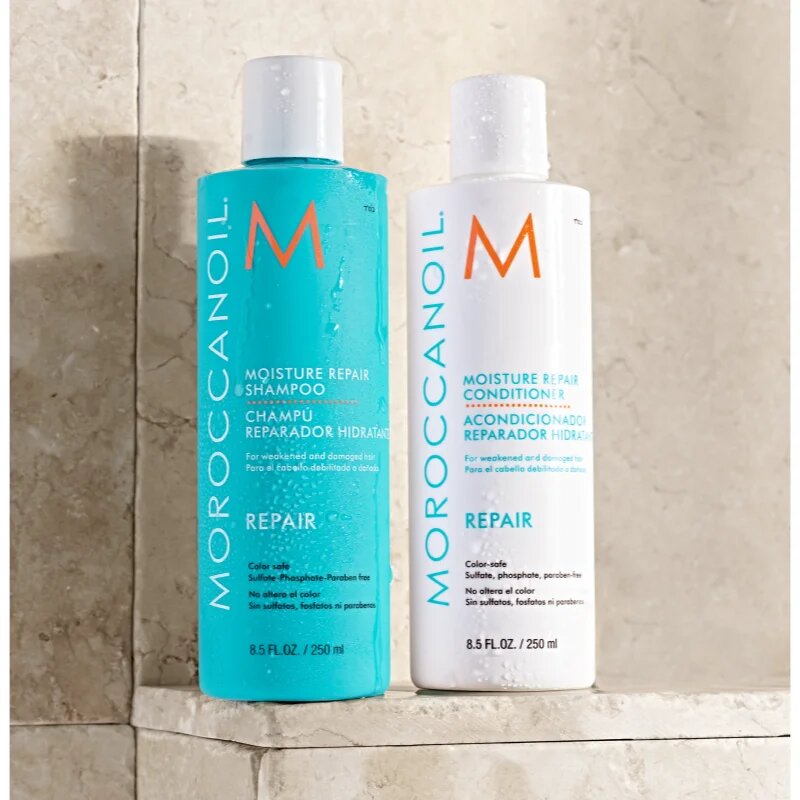 Moroccanoil Repair балсам за увредена и химически третирана коса без сулфати 250 мл.