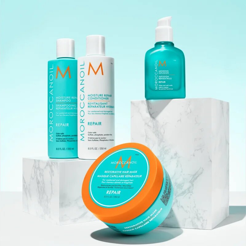 Moroccanoil Repair балсам за увредена и химически третирана коса без сулфати 250 мл.