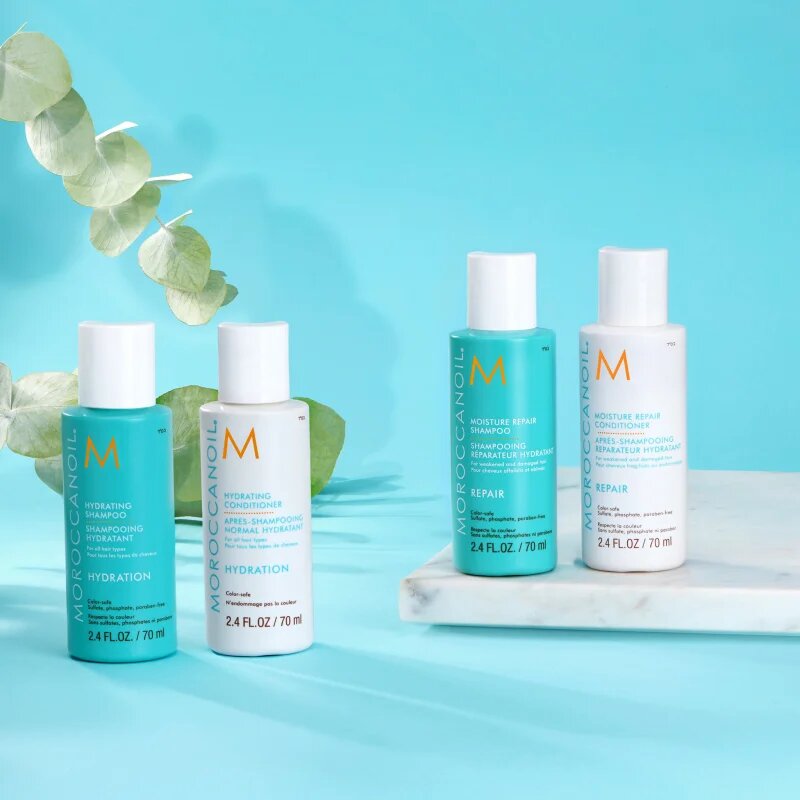 Moroccanoil Repair шампоан за увредена и химически третирана коса 70 мл.