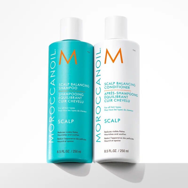 Moroccanoil Scalp Balancing Shampoo успокояващ шампоан за мазна коса против пърхот 250 мл.
