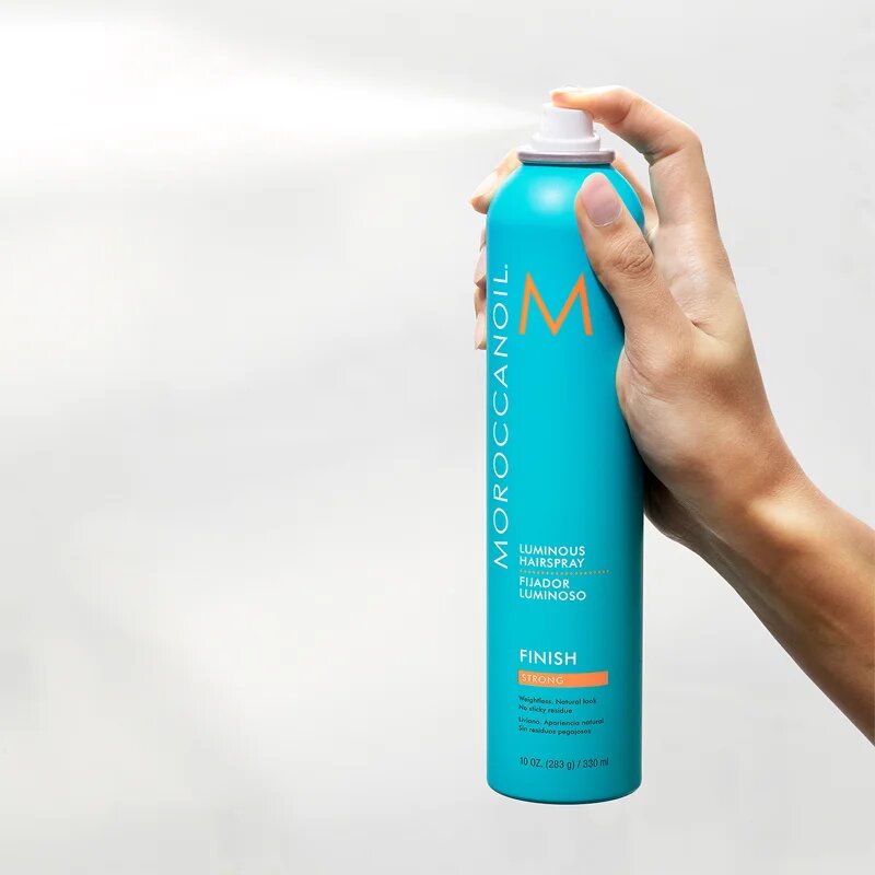 Moroccanoil Style Luminous Hairspray лак за коса силна фиксация 330 мл.
