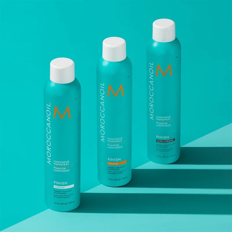 Moroccanoil Style Luminous Hairspray лак за коса силна фиксация 330 мл.