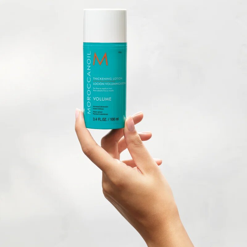 Moroccanoil Volume Thickening Lotion стилизиращо мляко за фина към нормална коса 100 мл.