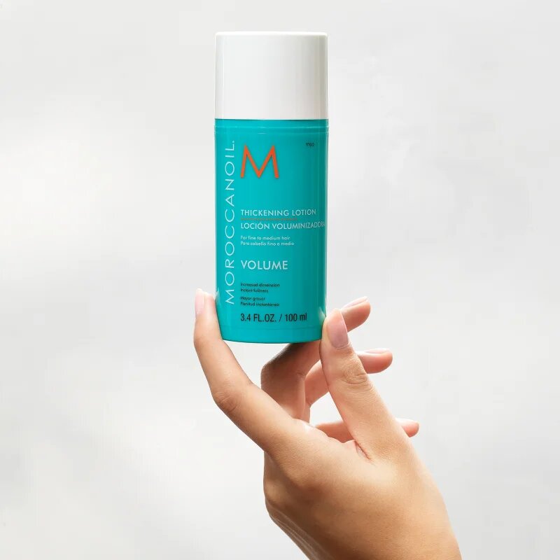 Moroccanoil Volume Thickening Lotion стилизиращо мляко за фина към нормална коса 100 мл.