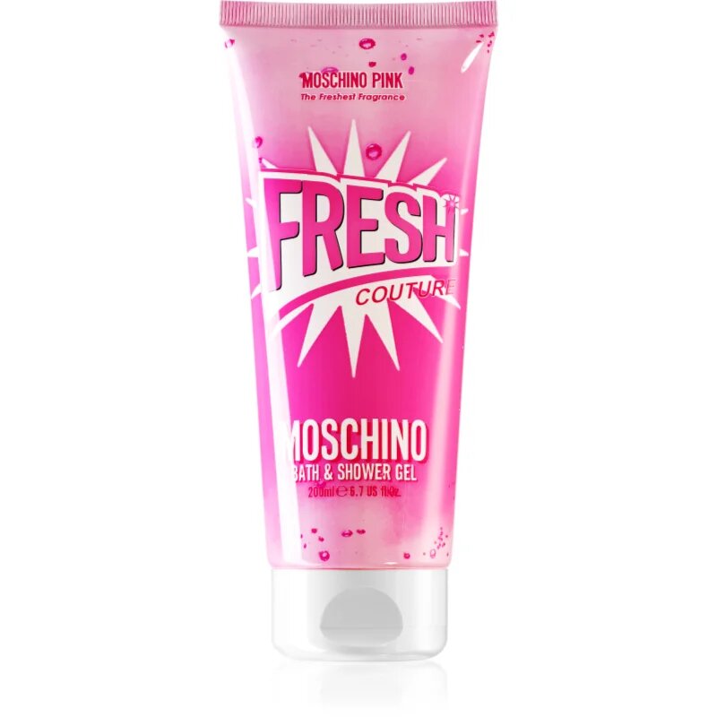 Moschino Pink Fresh Couture Гел за душ и вана за жени 200 мл.