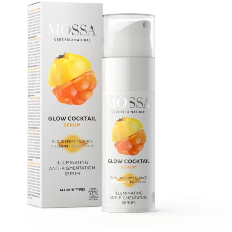 Mossa Glow Coctail изсветляващ серум против пигментни петна 25 мл.