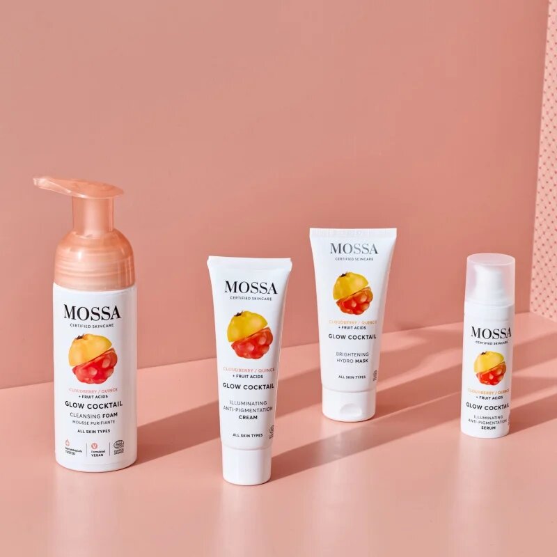Mossa Glow Coctail почистваща пяна за лице 150 мл.