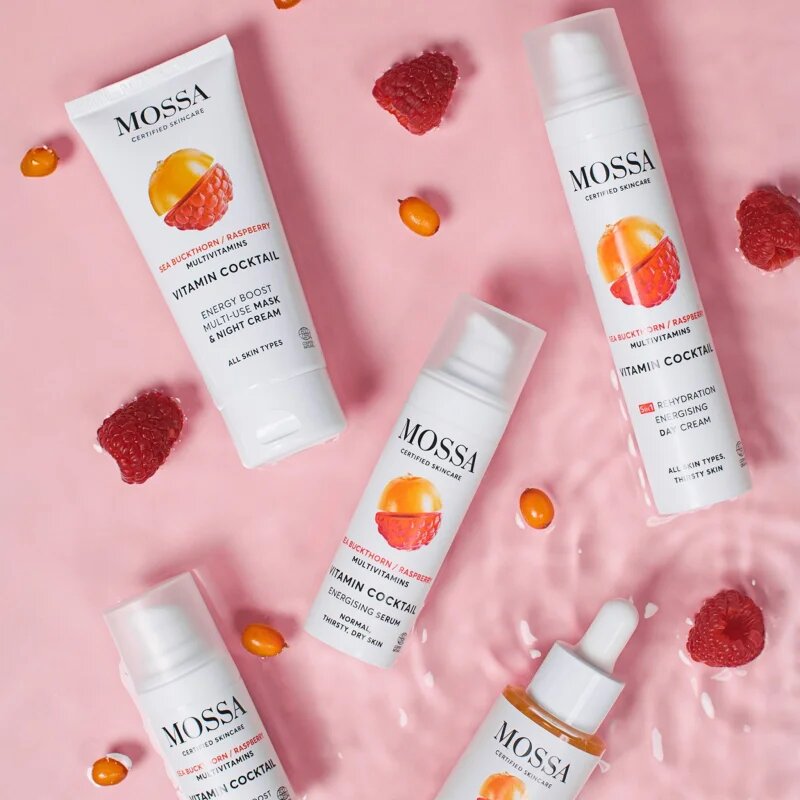 Mossa Vitamin Cocktail ревитализиращи крем и маска за лице 60 мл.