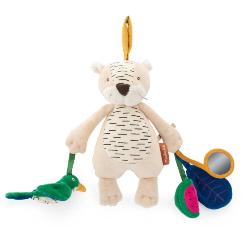 MOULIN ROTY Baboo the Tiger контрастна играчка за окачане 0m+ 1 бр.