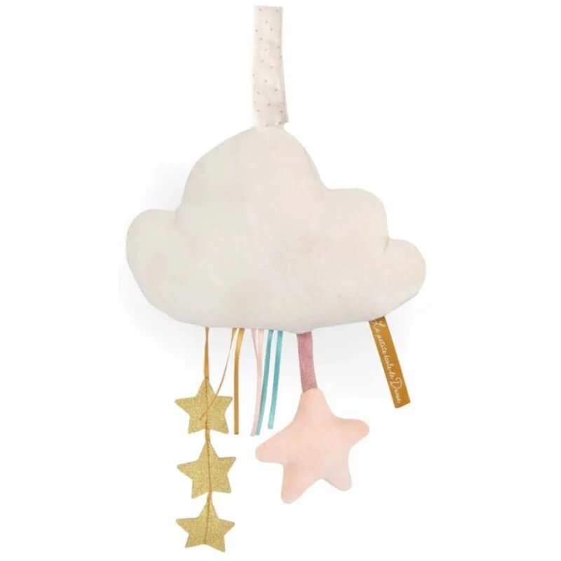 MOULIN ROTY Light-up Cloud La petite école de danse контрастна играчка за окачане 1 бр.