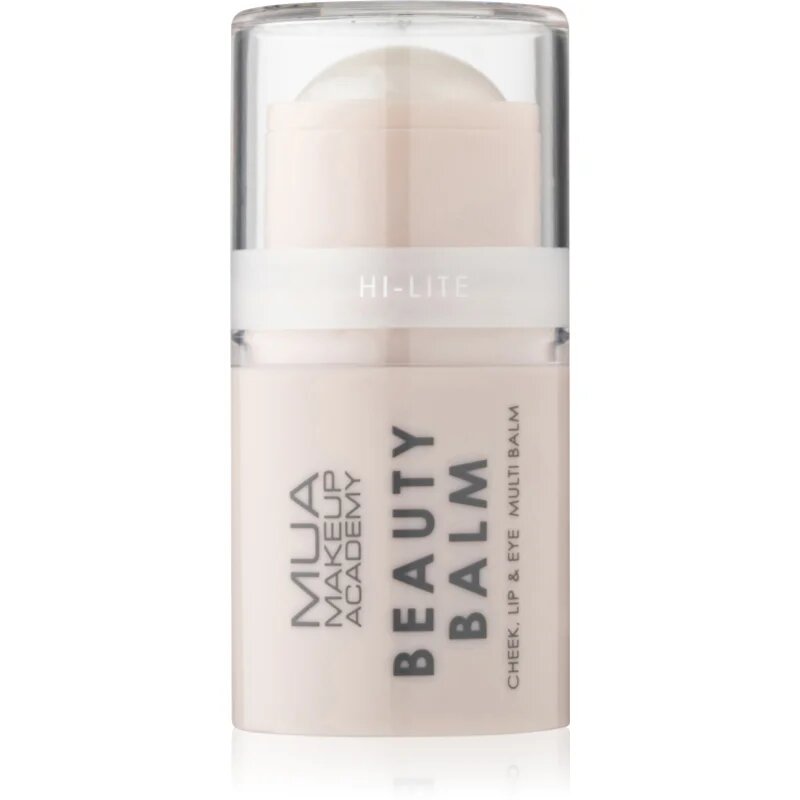 MUA Makeup Academy Beauty Balm кремообразен озарител в стик цвят Hi-Lite 4 гр.